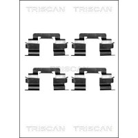 8105 231582 TRISCAN Комплектуючі колодки дискового гальма