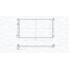 350213209500 MAGNETI MARELLI Радіатор охолодження двигуна