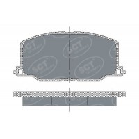 SP 123 PR SCT - MANNOL КомплеК т гальмівних колодок, дискове гальмо