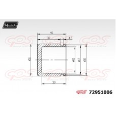72951006 MAXTECH Поршень корпус скоби гальма
