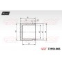 72951006 MAXTECH Поршень корпус скоби гальма