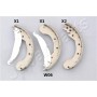 GF-W06AF JAPANPARTS Комплект гальмівних колодок