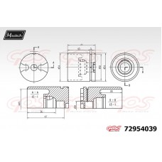 72954039 MAXTECH Поршень корпус скоби гальма