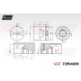 72954039 MAXTECH Поршень корпус скоби гальма