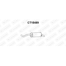 CT15489 VENEPORTE Глушник вихлопних газів кінцевий