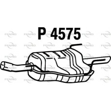 P4575 FENNO Глушник вихлопних газів кінцевий