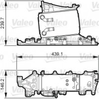 818265 VALEO Интеркулер
