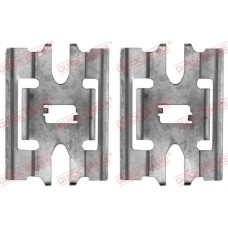 109-1663 QUICK BRAKE Комплектуючі колодки дискового гальма