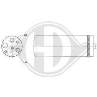 DCT1206 DIEDERICHS Осушувач кондиціонера