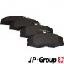 1163606510 JP GROUP Комплект гальмівних колодок дисковий гальм