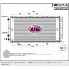 109.071/A AHE Радіатор охолодження двигуна