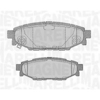363916060700 MAGNETI MARELLI Комплект гальмівних колодок дисковий гальм