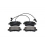 KBP-6590 KAVO PARTS Комплект гальмівних колодок дисковий гальм
