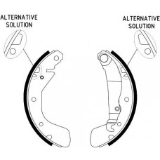 8DB 355 001-301 HELLA PAGID Комплект гальмівних колодок