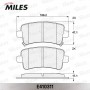 E410311 MILES Комплект гальмівних колодок дисковий гальм