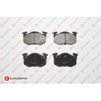 1617247480 EUROREPAR Комплект гальмівних колодок дисковий гальм