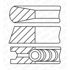 08-431900-10 GOETZE ENGINE Комплект поршневих кілець