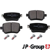 1163708710 JP GROUP Комплект гальмівних колодок дисковий гальм