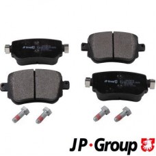 1163708710 JP GROUP Комплект гальмівних колодок дисковий гальм