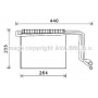 MSV563 AVA QUALITY COOLING Випарник кондиціонера