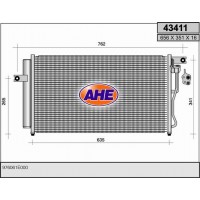 43411 AHE Конденсатор кондиціонера