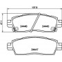 MDB2219 MINTEX Комплект гальмівних колодок, дискове гальмо