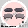 23882.175.1 ZIMMERMANN Комплект гальмівних колодок дисковий гальм