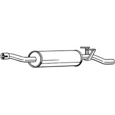 280-171 BOSAL Середній глушник вихлопних газів