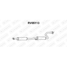 RV05113 VENEPORTE Середній глушник вихлопних газів