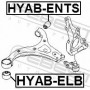 HYAB-ENTS FEBEST Підвіска важіль незалежної підвіски колеса