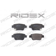 402B0020 RIDEX Комплект гальмівних колодок дисковий гальм
