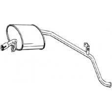 278-075 BOSAL Глушник вихлопних газів кінцевий