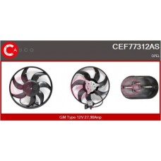 CEF77312AS CASCO Вентилятор охолодження двигуна