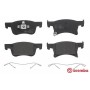 P 59 083 BREMBO Комплект гальмівних колодок дисковий гальм