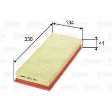 585216 VALEO Повітряний фільтр