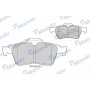 MBF015221 MANDO Комплект гальмівних колодок дисковий гальм