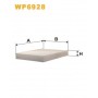 WP6928 WIX FILTERS Фільтр повітря у внутрішньому просторі
