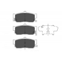 KBP-6512 KAVO PARTS КомплеК т гальмівних колодок, дискове гальмо