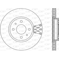 BDR1235.20 OPEN PARTS Гальмівний диск