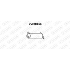 VW80466 VENEPORTE Середній глушник вихлопних газів