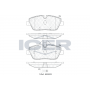 181662-202 ICER Комплект гальмівних колодок дисковий гальм