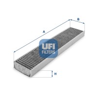 54.119.00 UFI Фільтр повітря у внутрішньому просторі