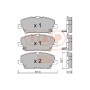 704-06028P IAP QUALITY PARTS Комплект гальмівних колодок дисковий гальм