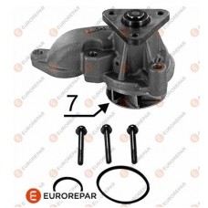 1635180780 EUROREPAR Водяний насос охолодження двигуна