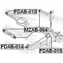 FDAB-014 FEBEST Підвіска важіль незалежної підвіски колеса