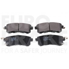 5502222297 EUROBRAKE Комплект гальмівних колодок дисковий гальм
