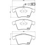 FK20115 KAISHIN Комплект гальмівних колодок дисковий гальм