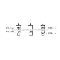 BW1359 AVA QUALITY COOLING Розширювальний клапан кондиціонера
