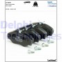 LP1695 DELPHI Комплект гальмівних колодок дисковий гальм