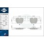 RT 2PD10030 ROTINGER Комплект гальмівних колодок дисковий гальм